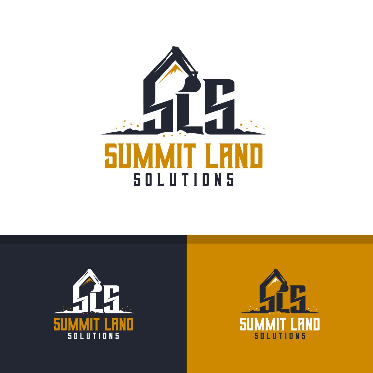 Logo Design by brand maker for Summit Land Solutions | Design #28424238