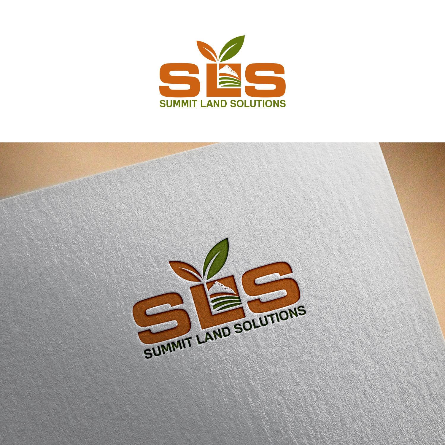 Logo Design by Maxo-Biz for Summit Land Solutions | Design #28423212