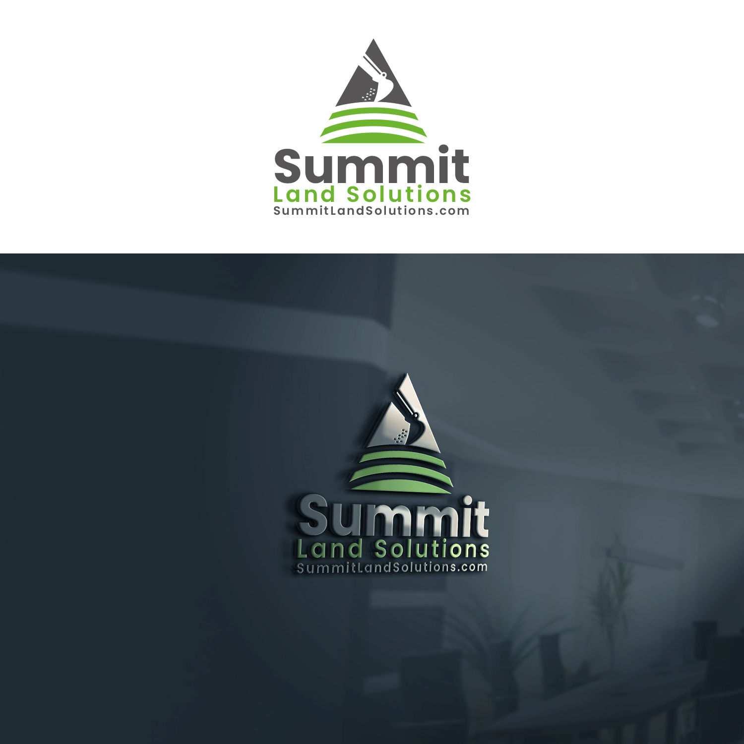 Logo Design by Maxo-Biz for Summit Land Solutions | Design #28429438