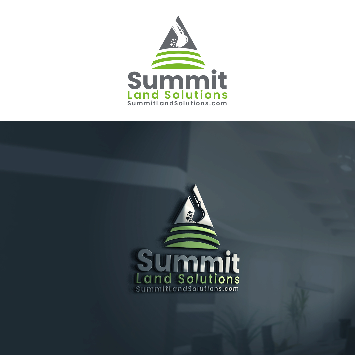 Logo Design by Maxo-Biz for Summit Land Solutions | Design #28429439