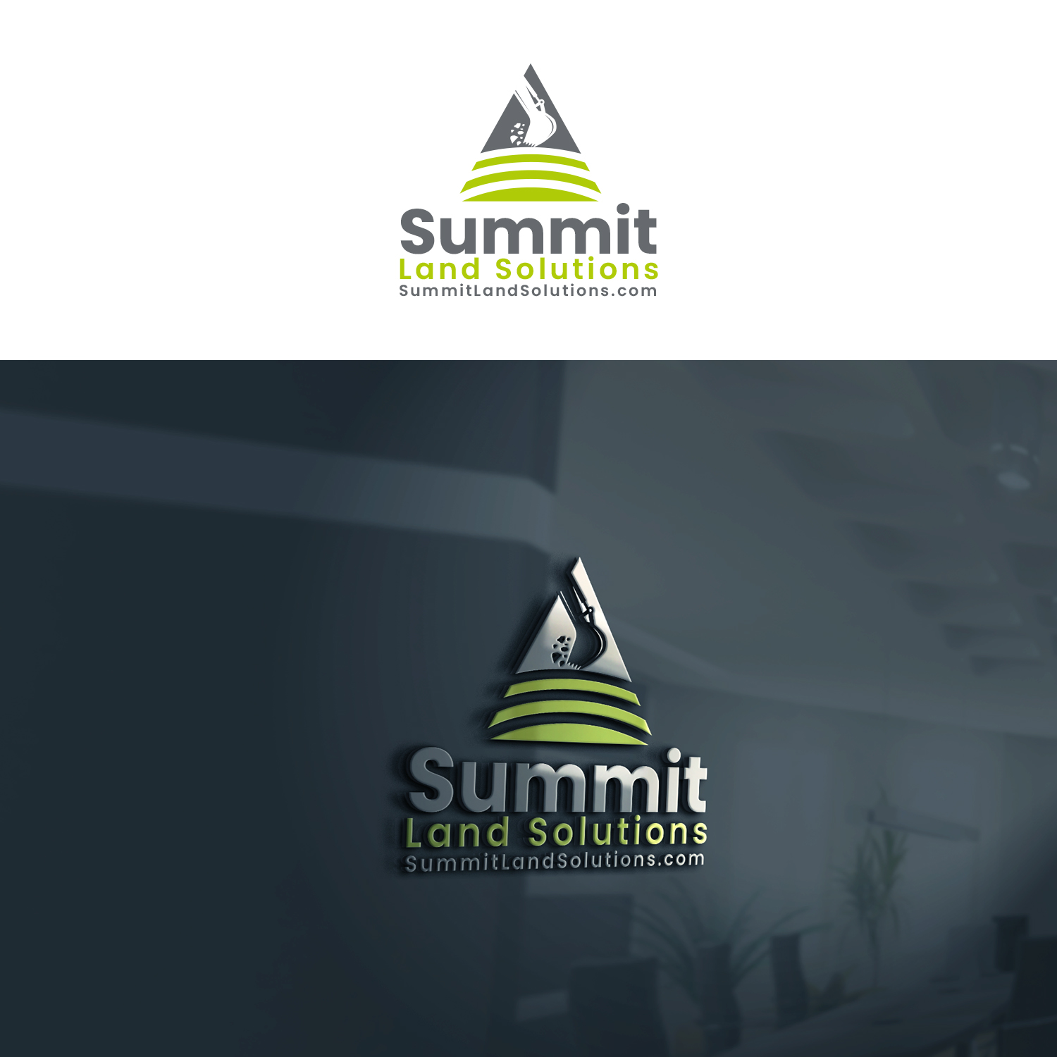 Logo Design by Maxo-Biz for Summit Land Solutions | Design #28433950