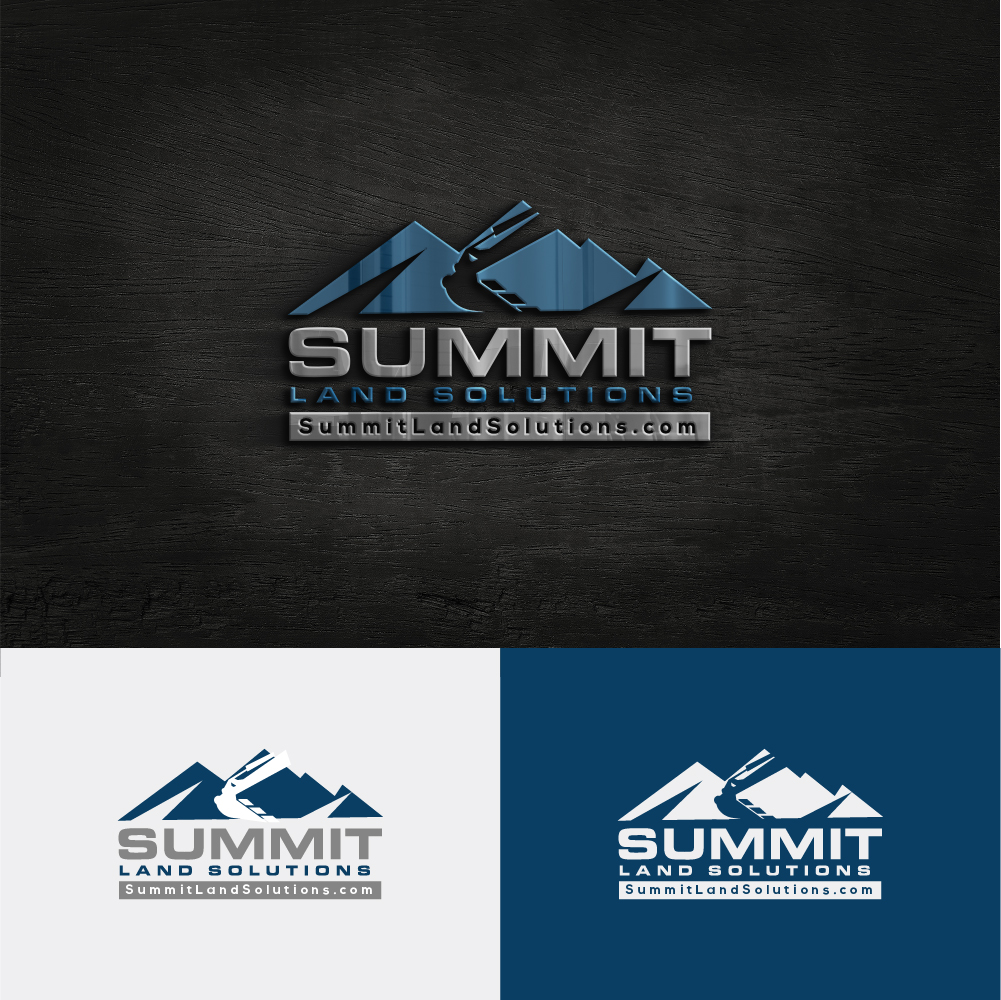 Logo Design by AlphabetZero.co.uk for Summit Land Solutions | Design #28429875