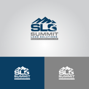 Logo Design by AlphabetZero.co.uk for Summit Land Solutions | Design: #28429963