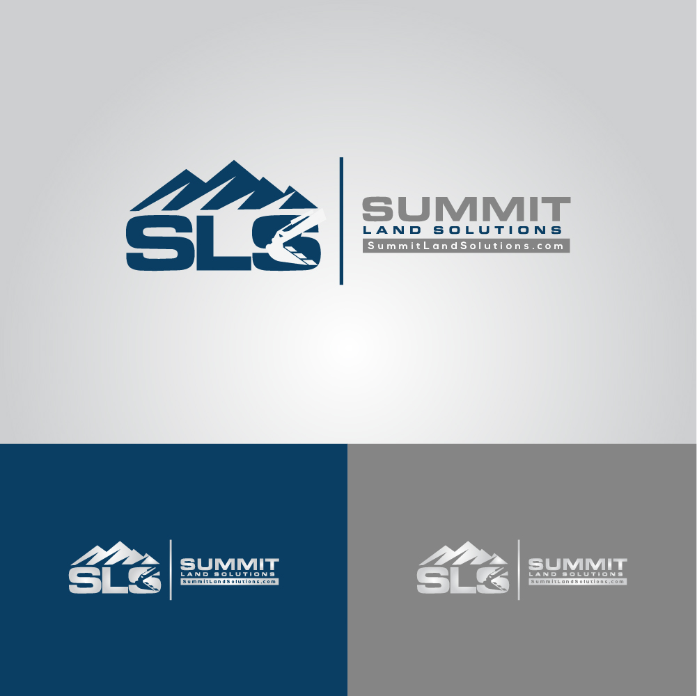 Logo Design by AlphabetZero.co.uk for Summit Land Solutions | Design #28429964