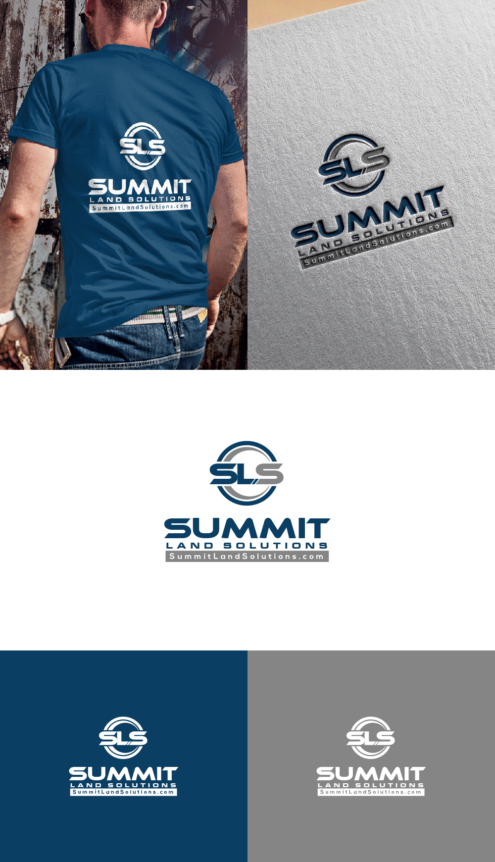 Diseño de Logo por AlphabetZero.co.uk para Summit Land Solutions | Diseño #28430106