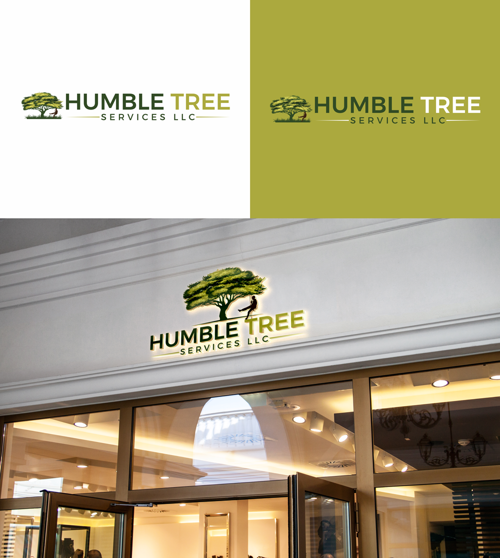 Logo Design by Artist World for Humble Tree Services LLC  | Design #28428138