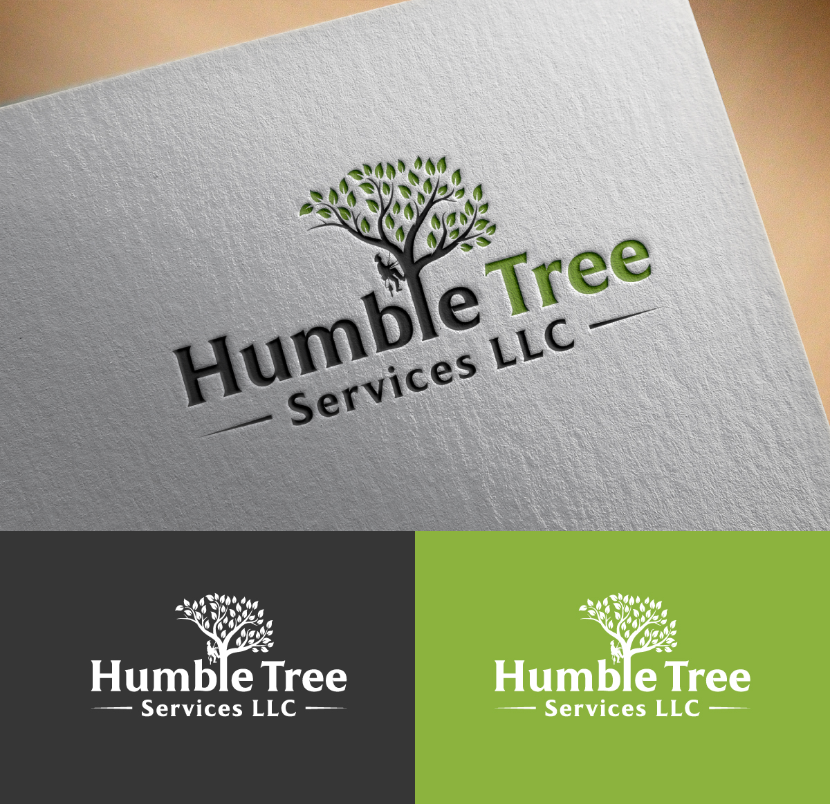 Logo Design by Kreative_art 1 for Humble Tree Services LLC  | Design: #28427562