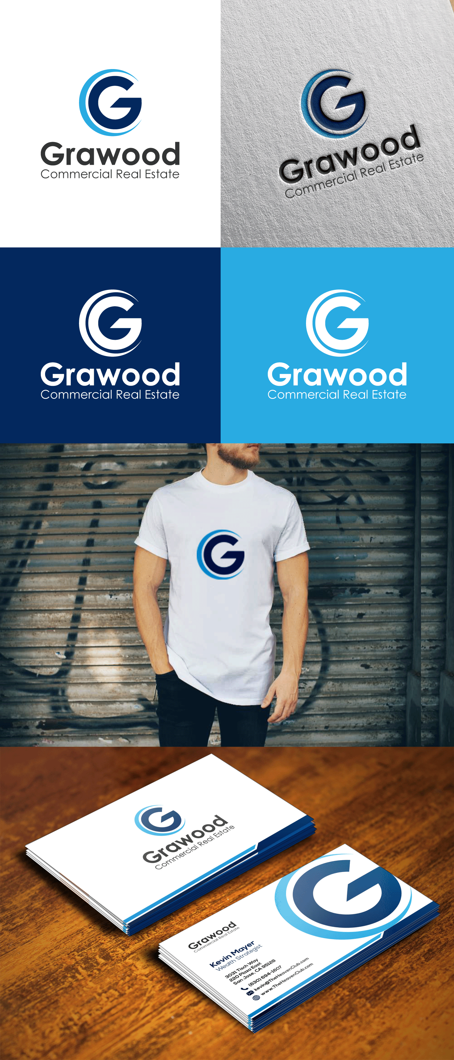 Logo Design by Salman125 for Patrick Graham Commercial Real Estate | Design #28456094