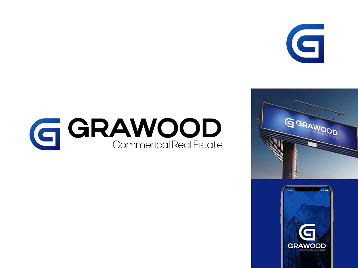 Logo Design by Refract Digital for Patrick Graham Commercial Real Estate | Design #28424633