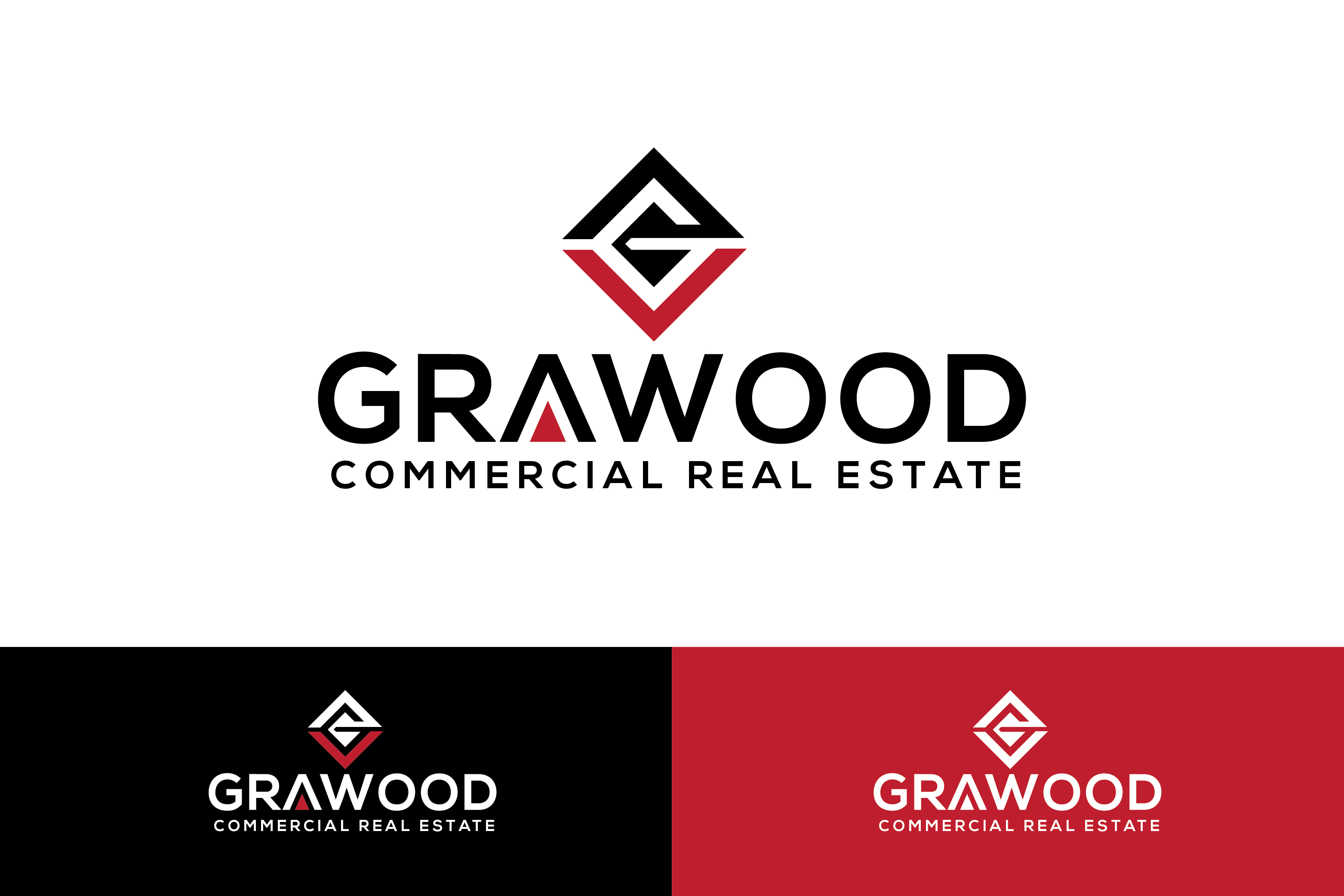 Logo Design by renderman for Patrick Graham Commercial Real Estate | Design #28432614
