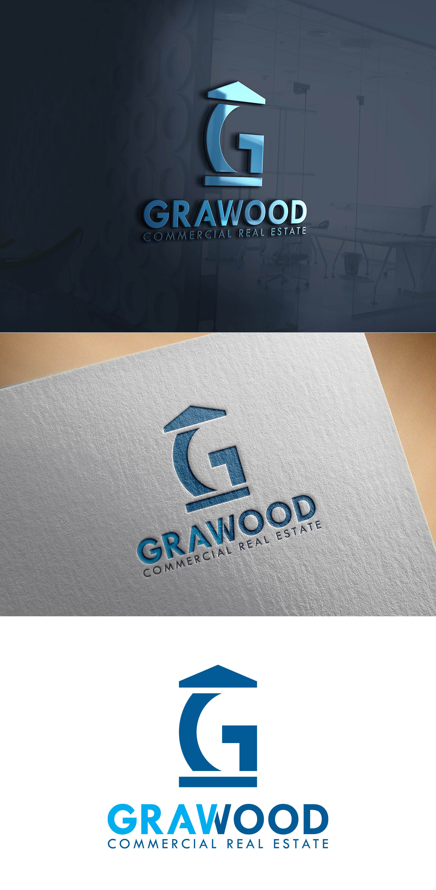 Logo Design by sariaka for Patrick Graham Commercial Real Estate | Design #28451512