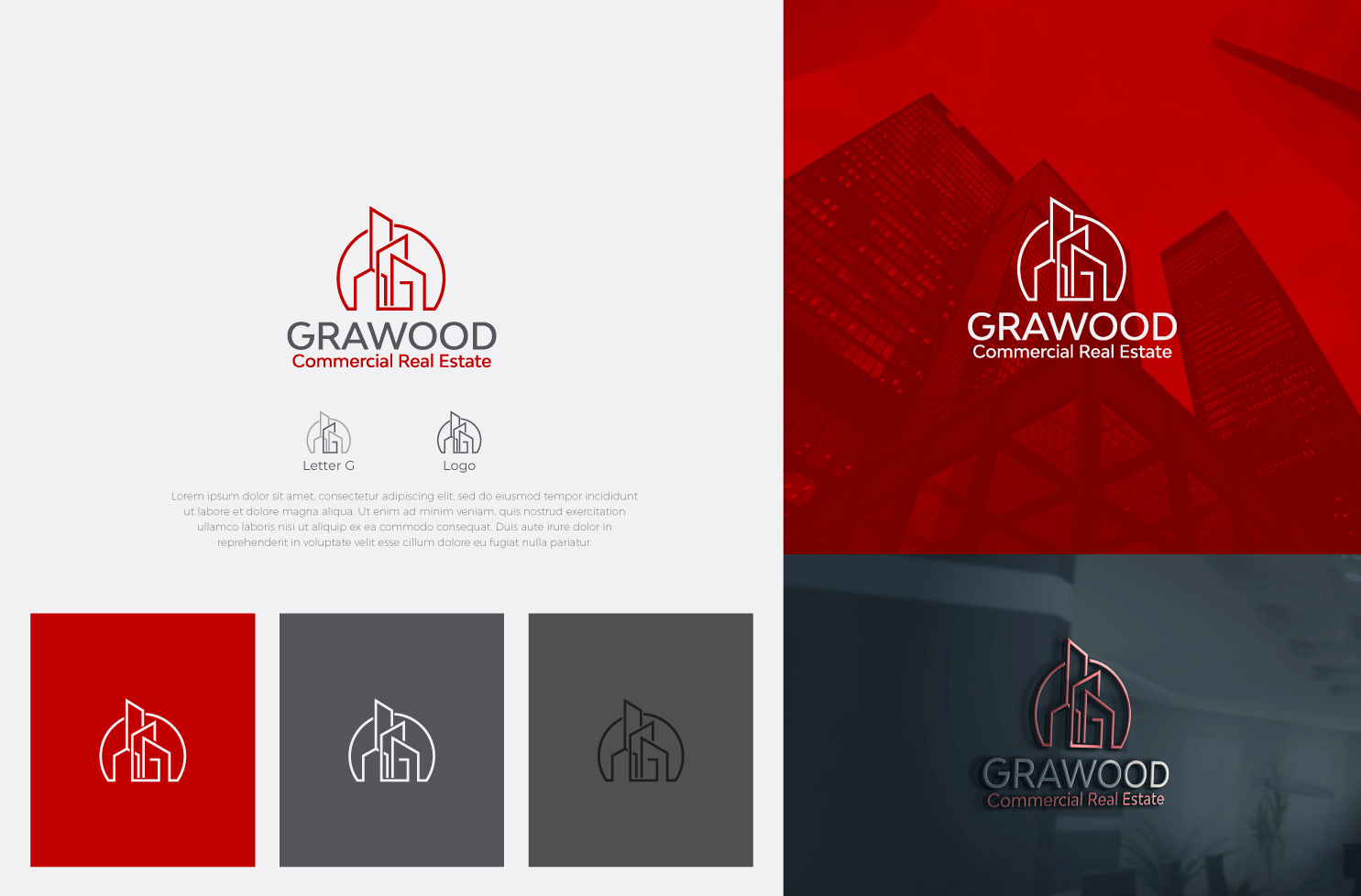 Design de Logo par HWdesigns pour Patrick Graham Commercial Real Estate | Design #28456457