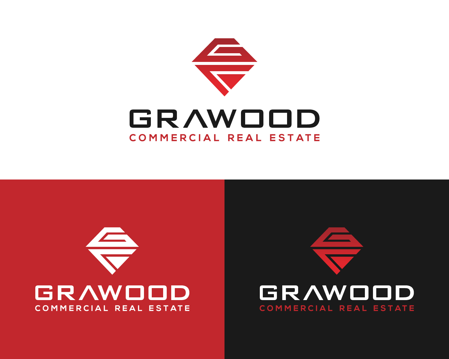 Logo Design by MAWBM for Patrick Graham Commercial Real Estate | Design #28440942