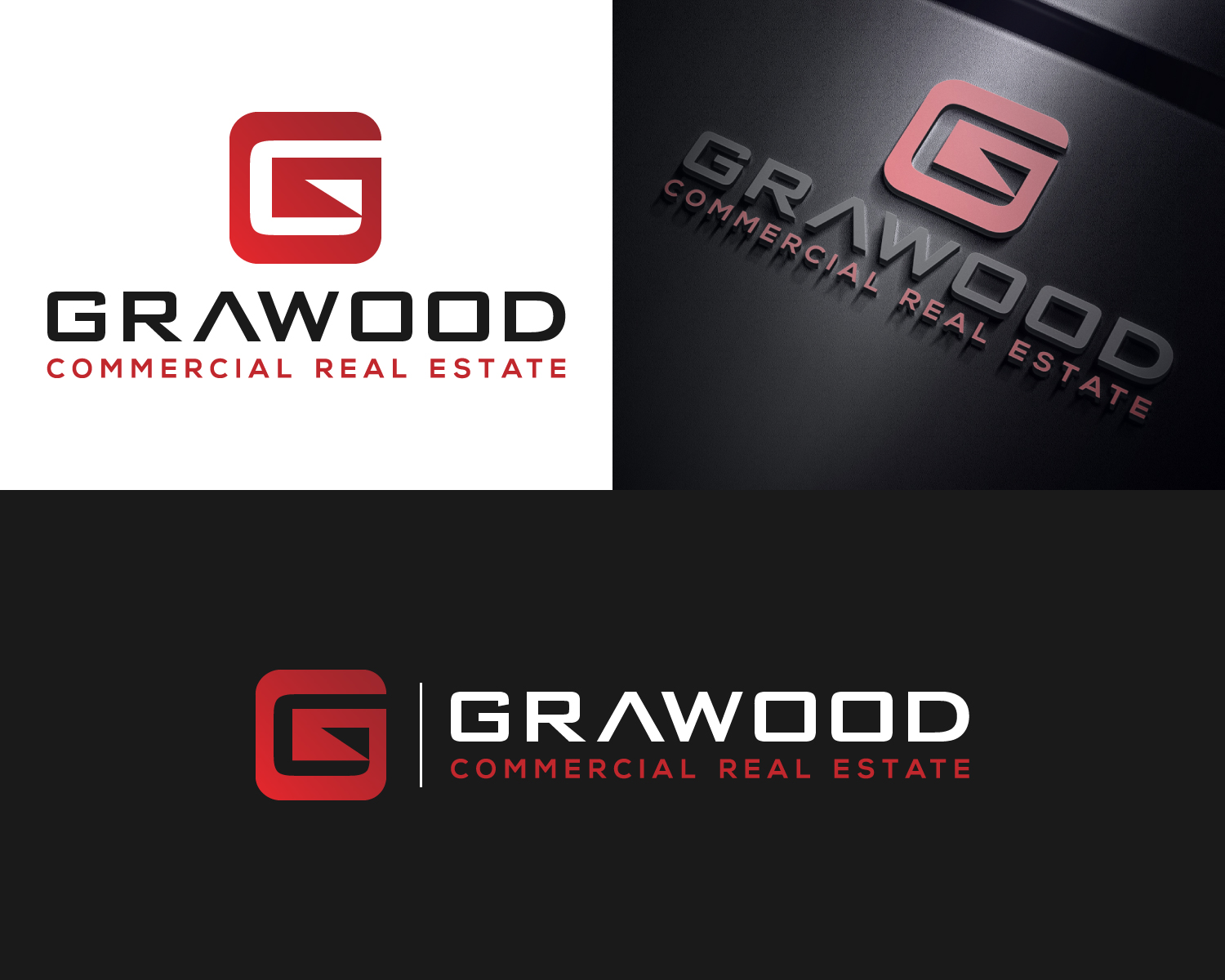 Logo Design by MAWBM for Patrick Graham Commercial Real Estate | Design #28441129