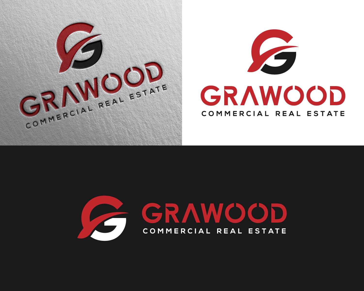 Logo Design by MAWBM for Patrick Graham Commercial Real Estate | Design #28444485