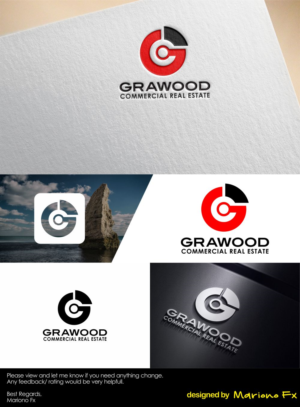 Logo Design by Mariono Fx for Patrick Graham Commercial Real Estate | Design: #28425650
