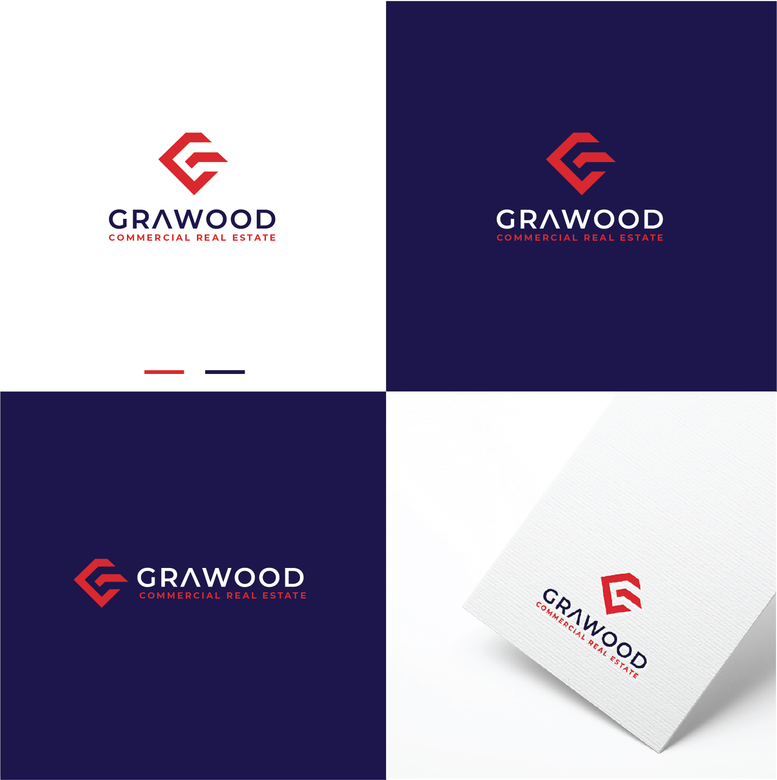 Logo Design by Sandzej for Patrick Graham Commercial Real Estate | Design #28429518