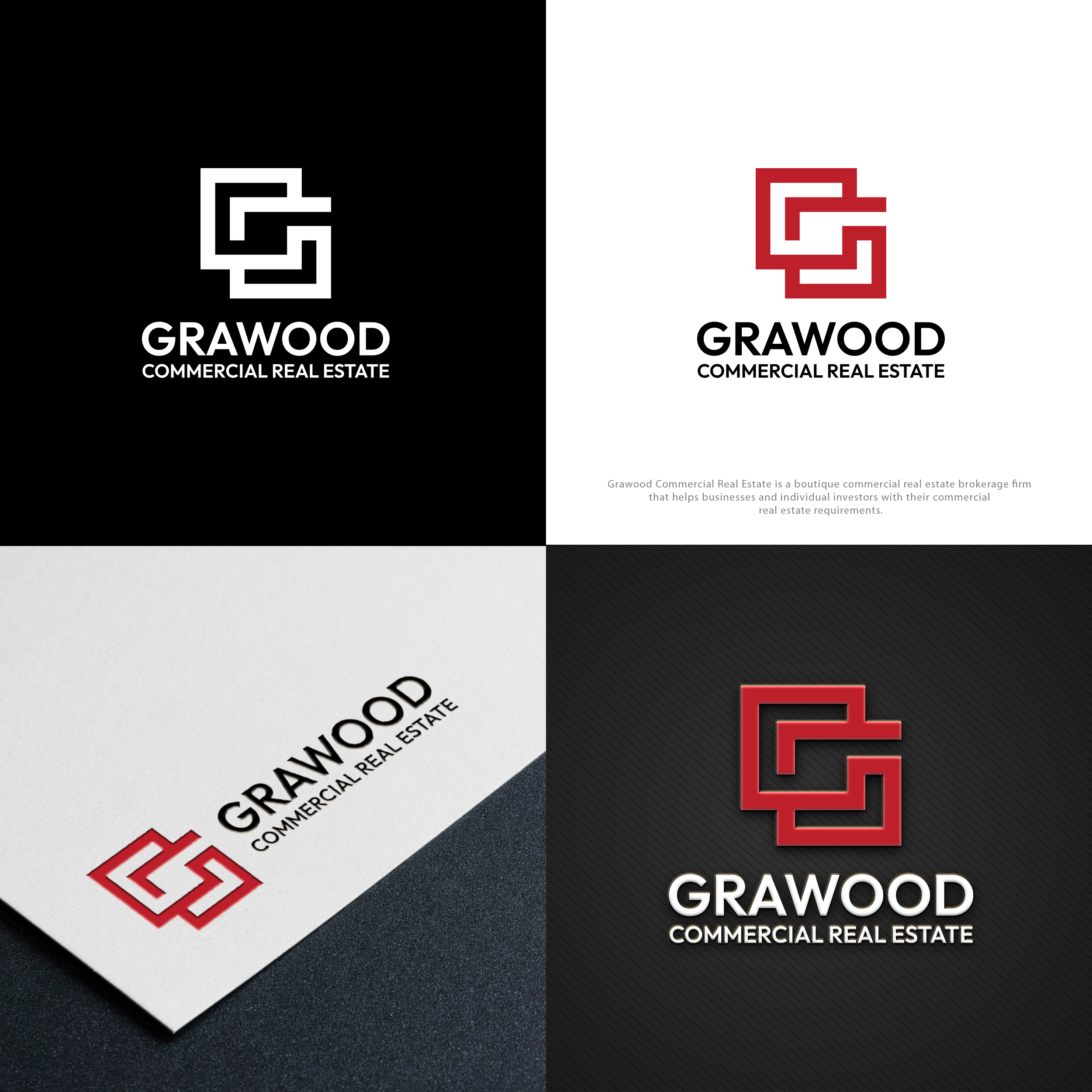 Logo Design by DesignUniq for Patrick Graham Commercial Real Estate | Design #28440850