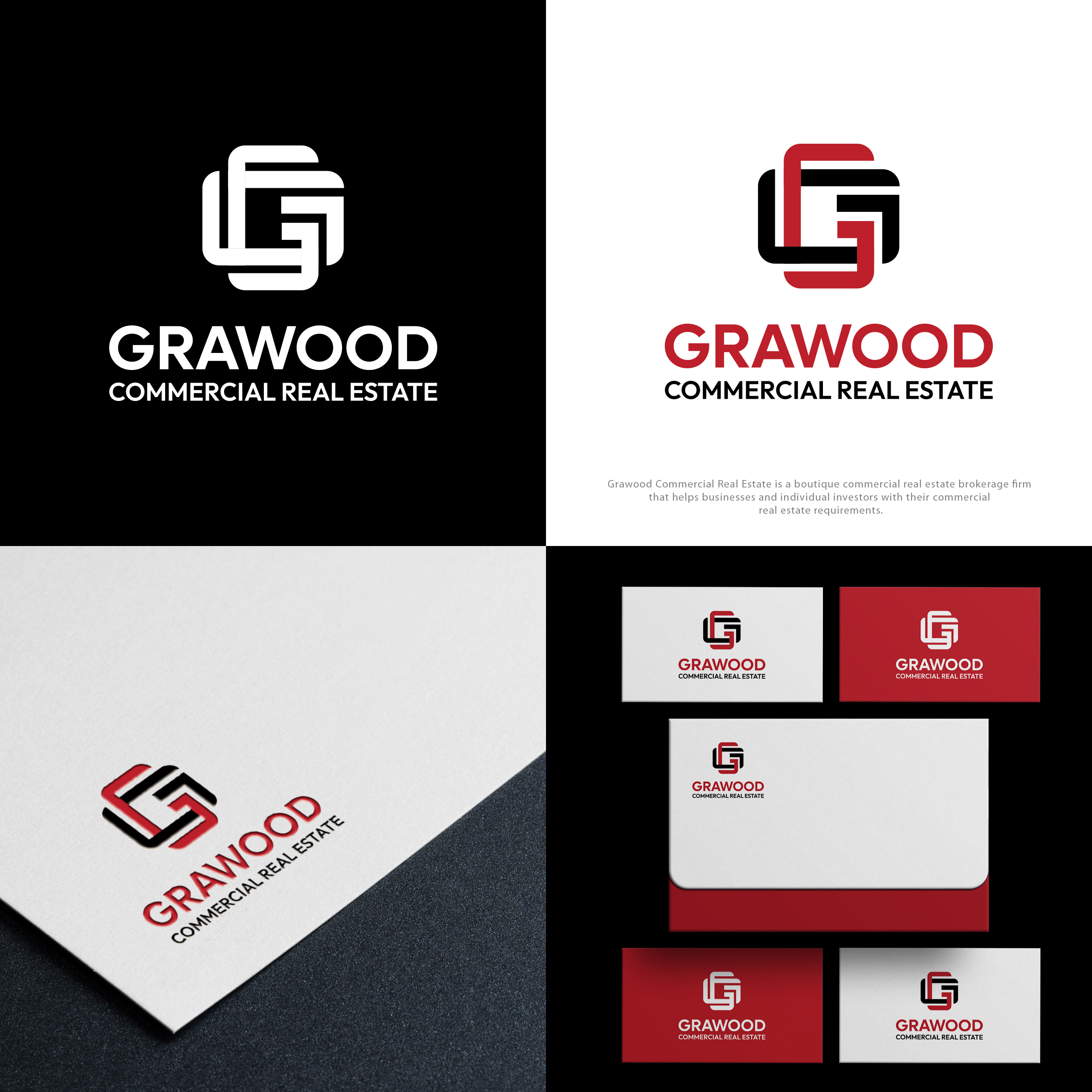 Logo Design by DesignUniq for Patrick Graham Commercial Real Estate | Design #28444531