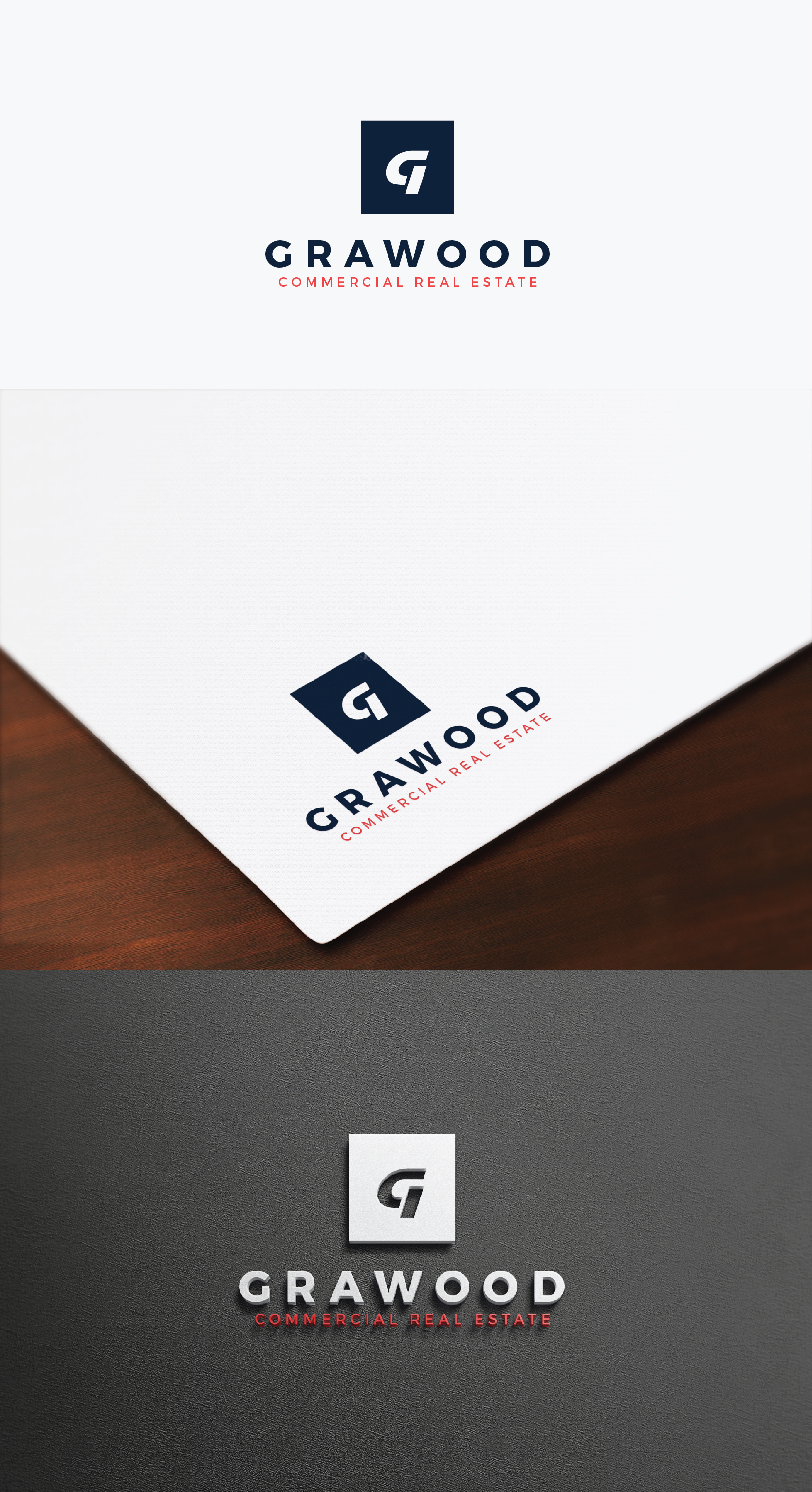 Logo Design by IMilenovic for Patrick Graham Commercial Real Estate | Design #28428411