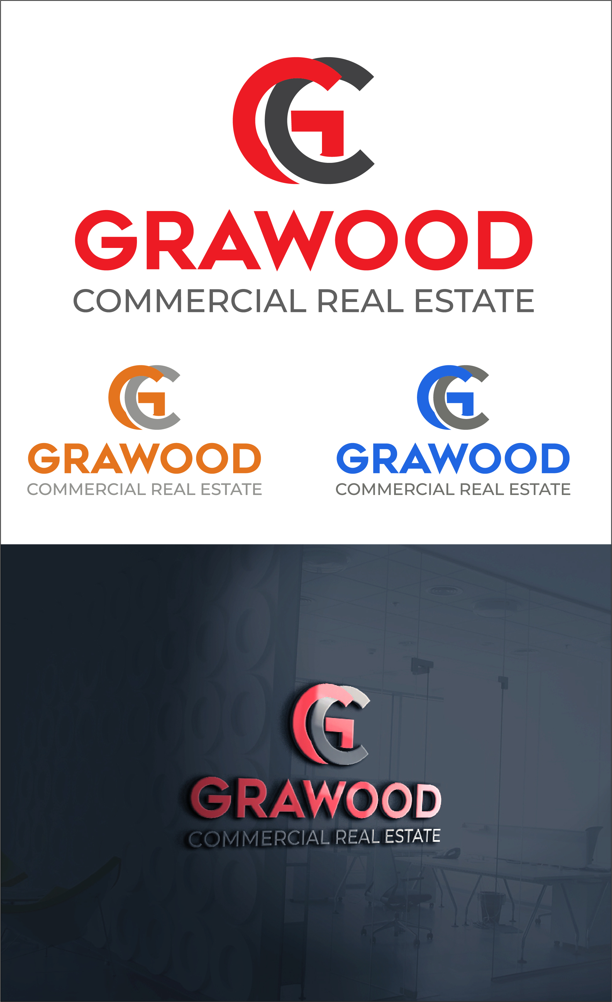 Logo-Design von smtpstc für Patrick Graham Commercial Real Estate | Design #28448031