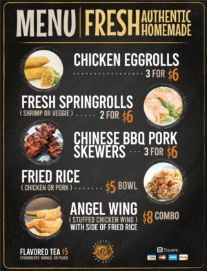 Menu Design by Mikai!13 for this project | Design: #28429418