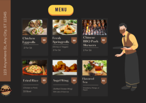Menu Design by raj007 for this project | Design: #28459279