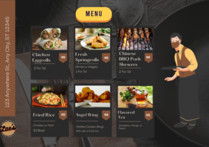 Menu Design by raj007 for this project | Design: #28459348