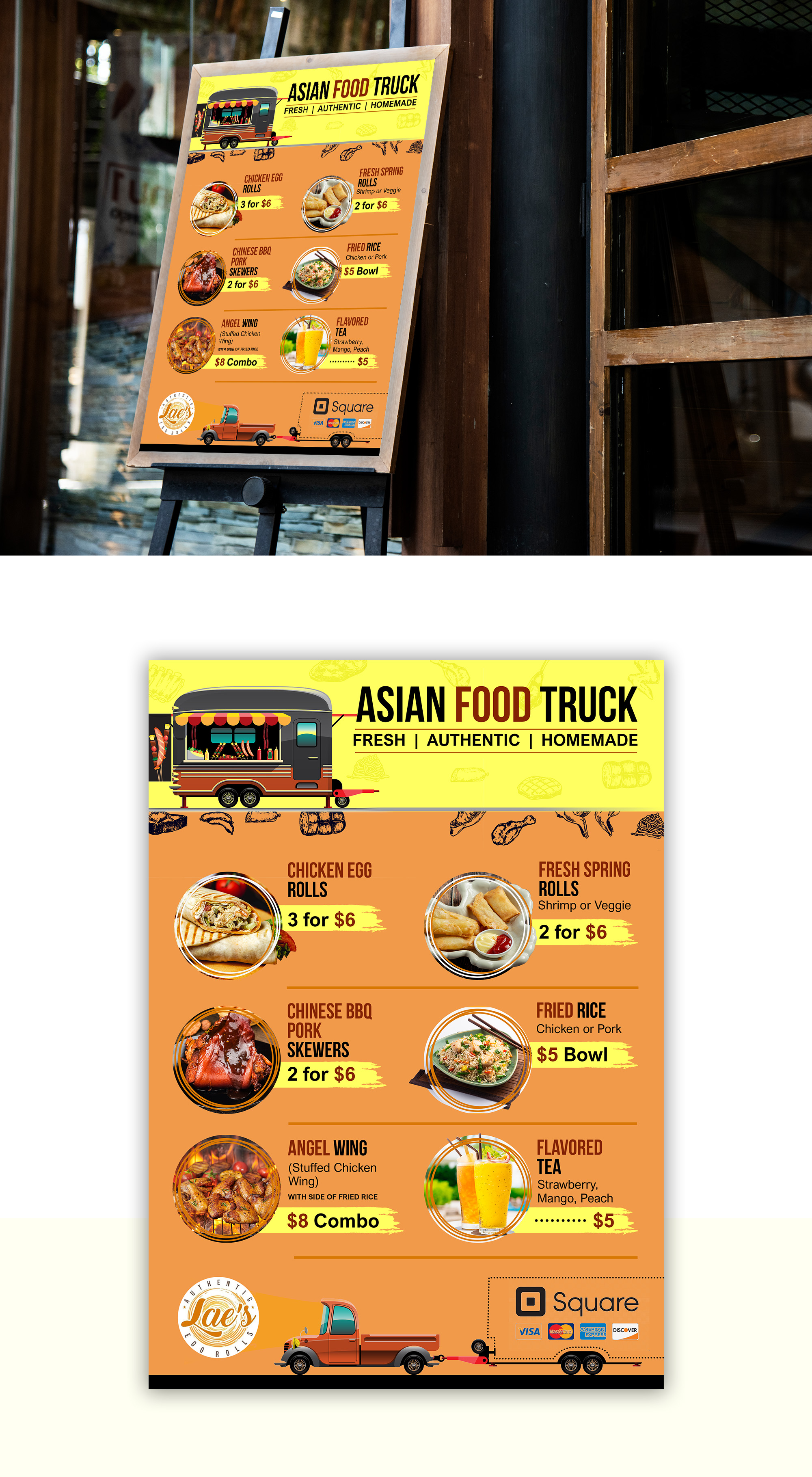 Menu Design by debdesign for this project | Design #28433998