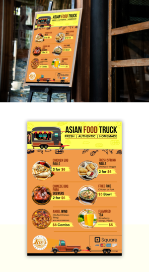 Menu Design by debdesign for this project | Design: #28433998
