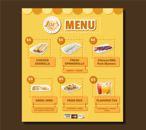Menu Design by iftitahNA for this project | Design: #28456960