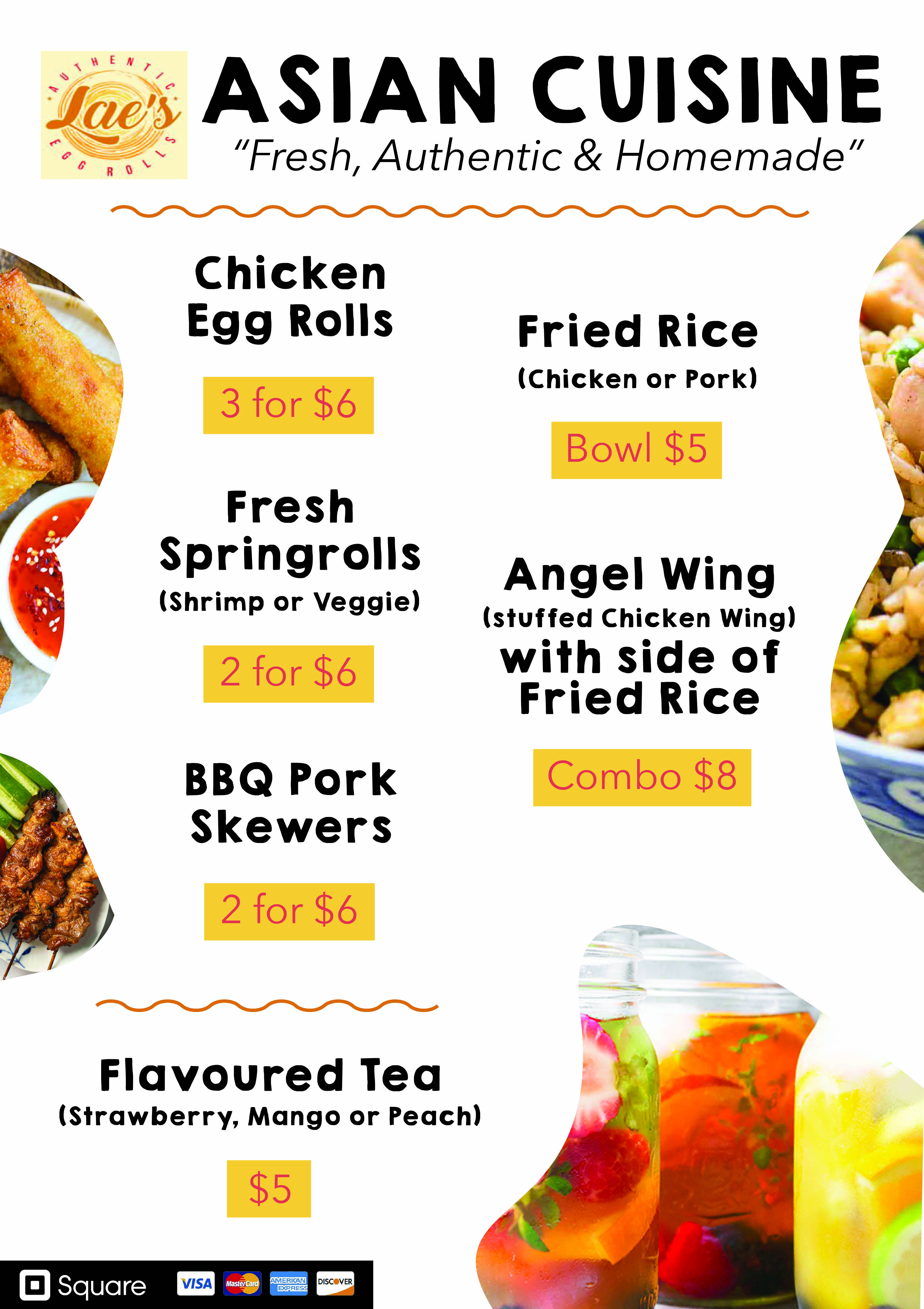 Menu Design by rachael.meek for this project | Design #28446776