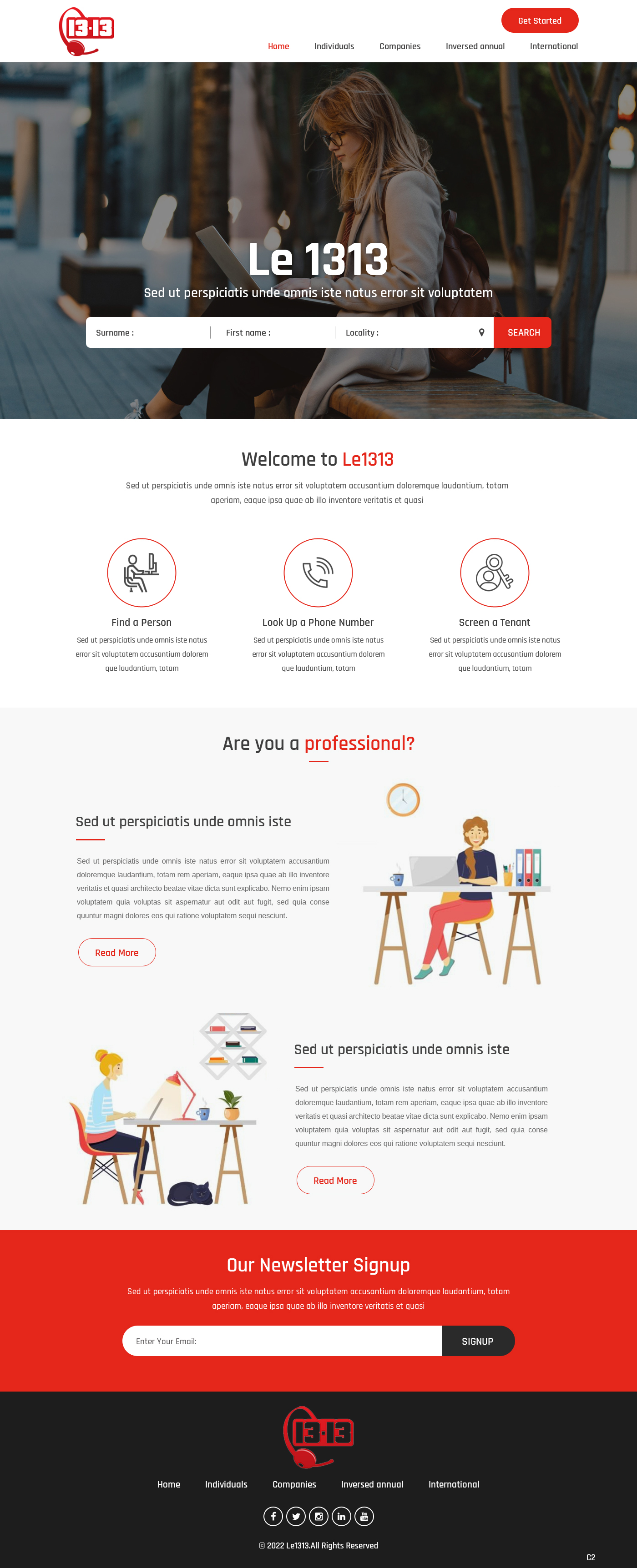 Web Design by pb for European Directory Assistance SA | Design #28436216