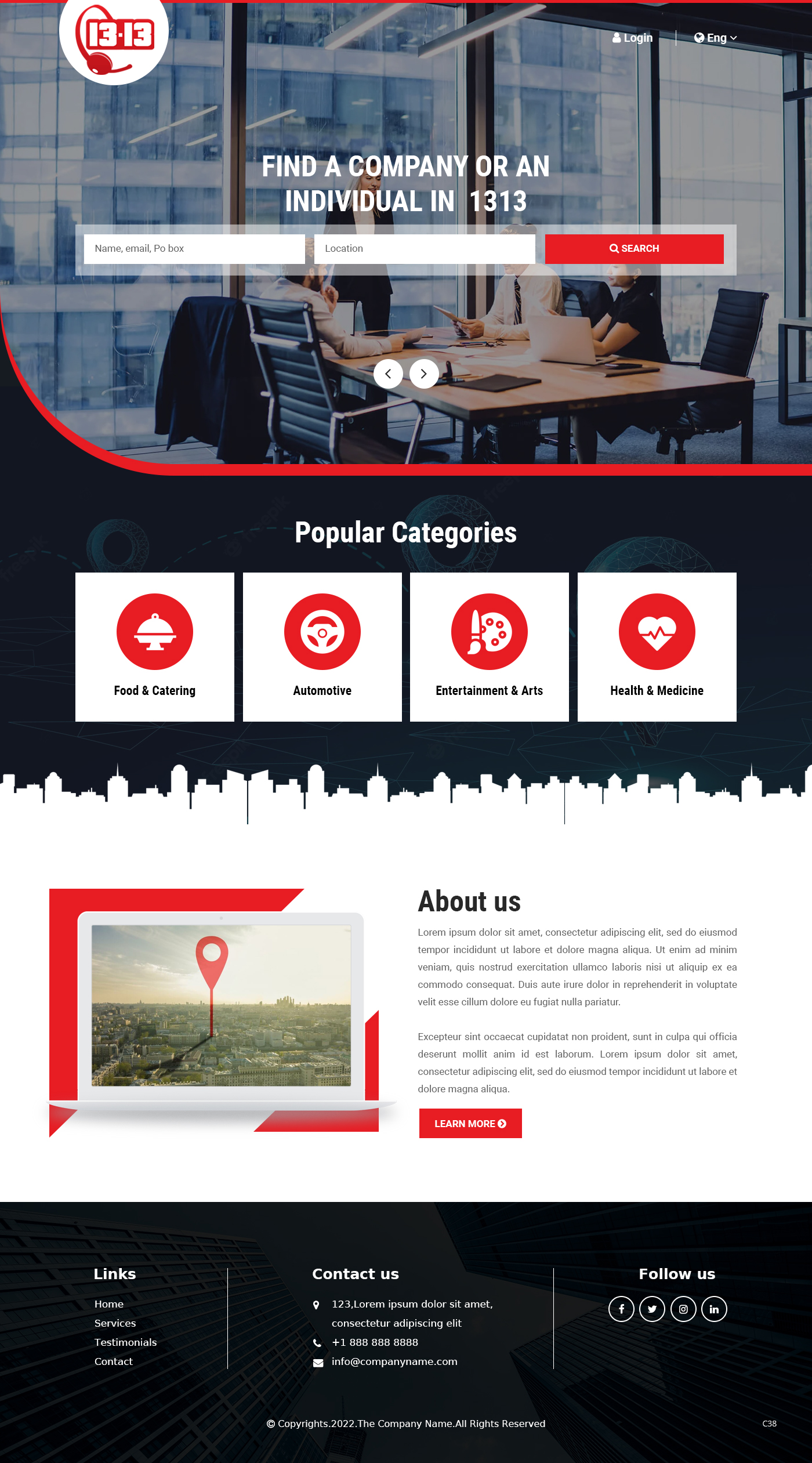 Web Design by pb for European Directory Assistance SA | Design #28436217