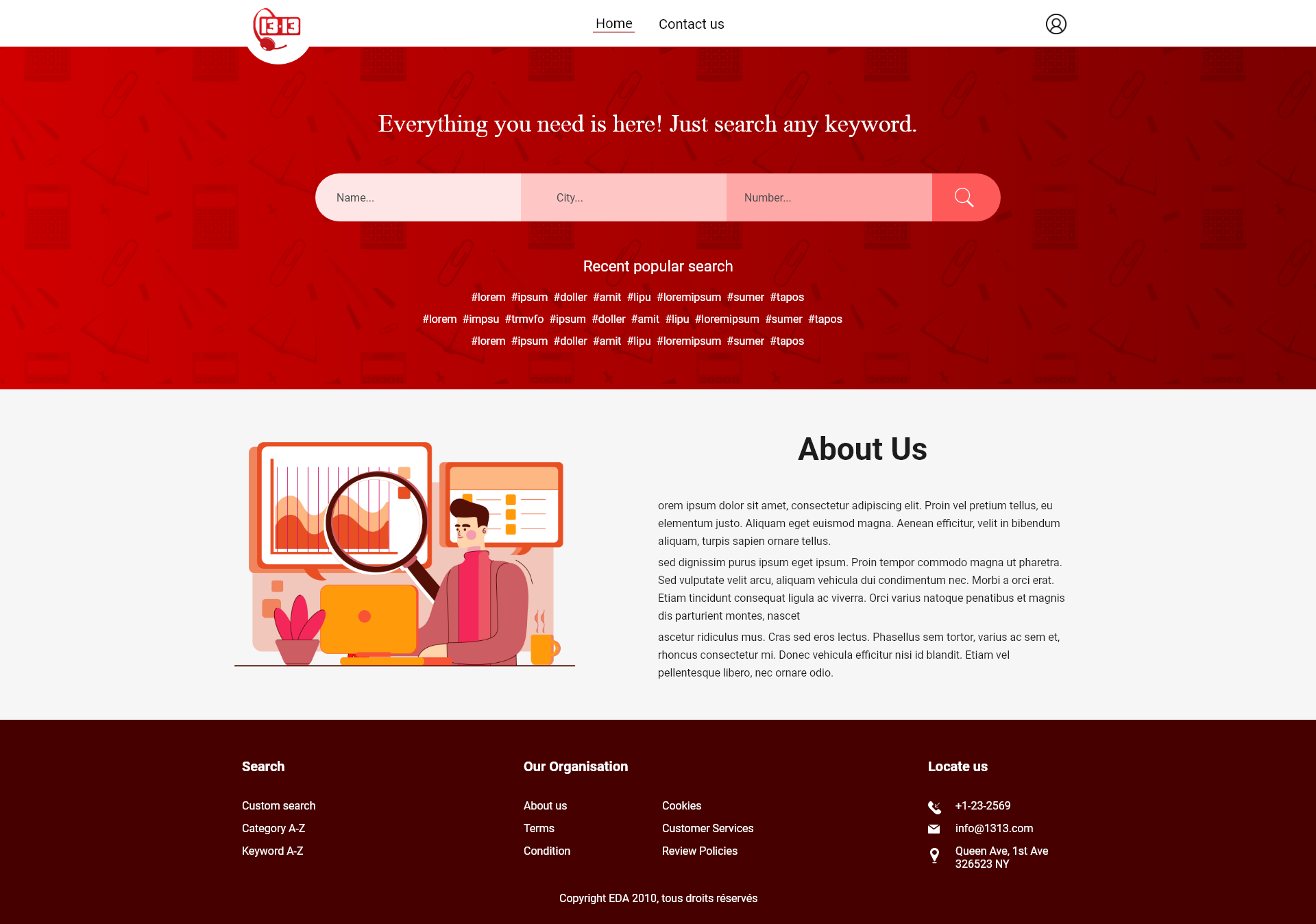 Web Design by Kishan Ramani for European Directory Assistance SA | Design #28436535
