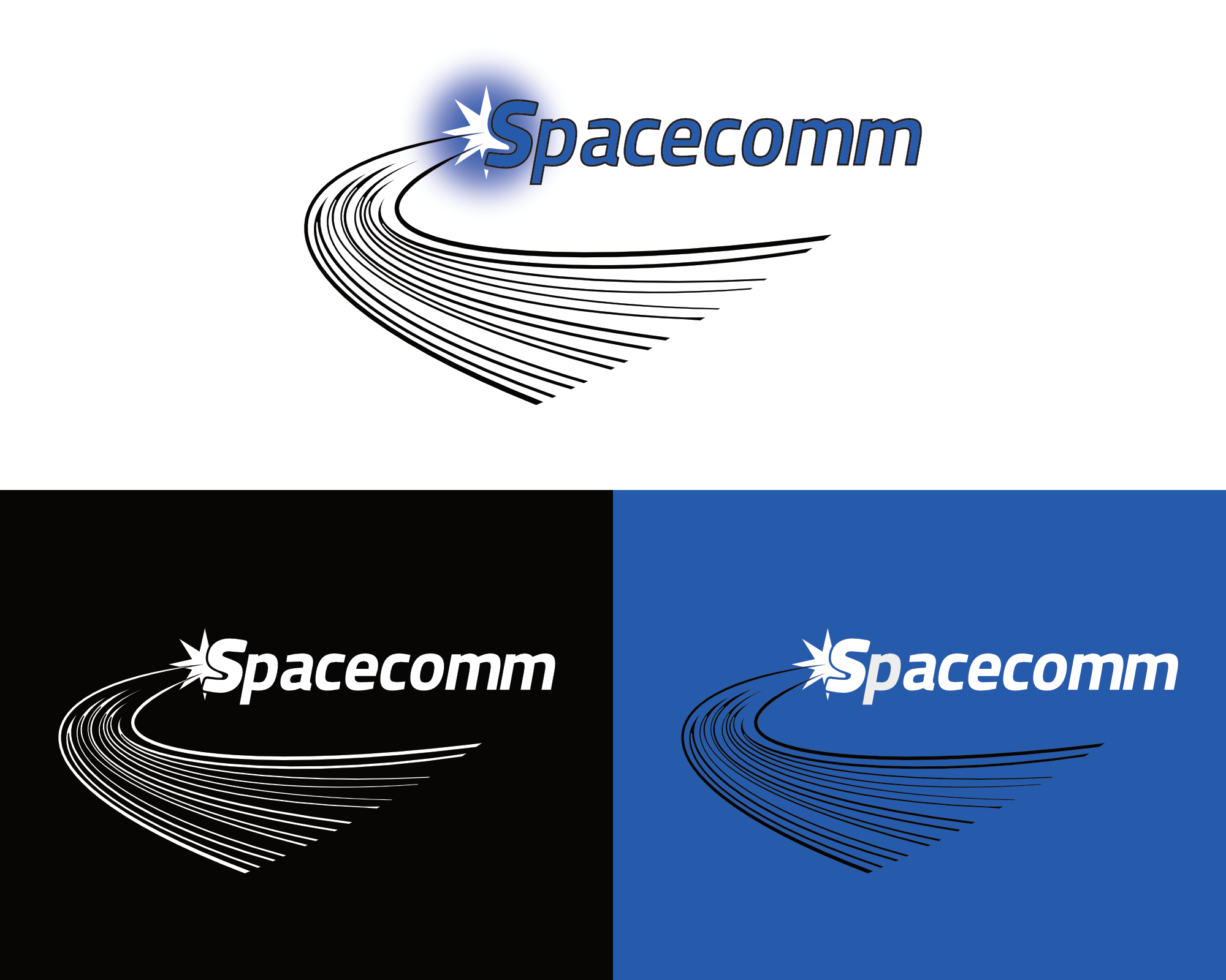 Logo Design by Mclickster Designs for Spacecomm, LLC | Design #28439729