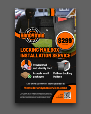 Flyer Design by Oleksandra Den for this project | Design: #28426953
