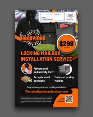 Flyer Design by Oleksandra Den for this project | Design: #28452299