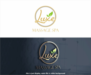 Diseño de Logo por alkaline para Luxe Massage Spa | Diseño: #28430694