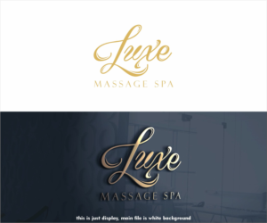 Diseño de Logo por alkaline para Luxe Massage Spa | Diseño: #28432853