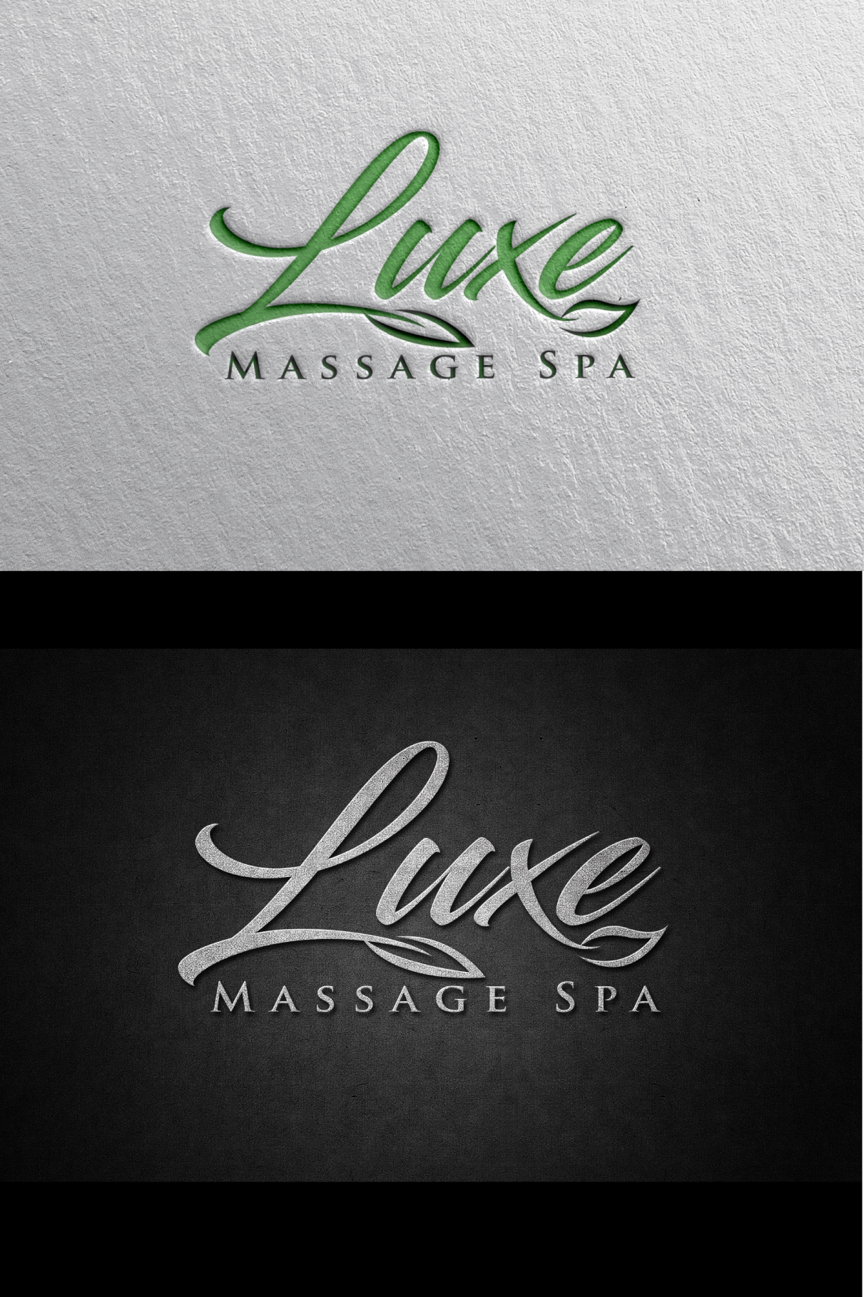 Logo Design by LogoPoko for Luxe Massage Spa | Design #28431772