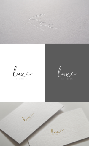 Diseño de Logo por GLDesigns para Luxe Massage Spa | Diseño: #28430484