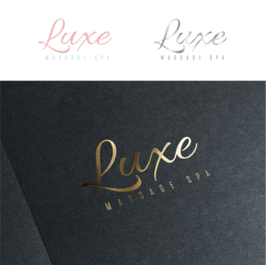 Diseño de Logo por Maxo-Biz para Luxe Massage Spa | Diseño: #28446464