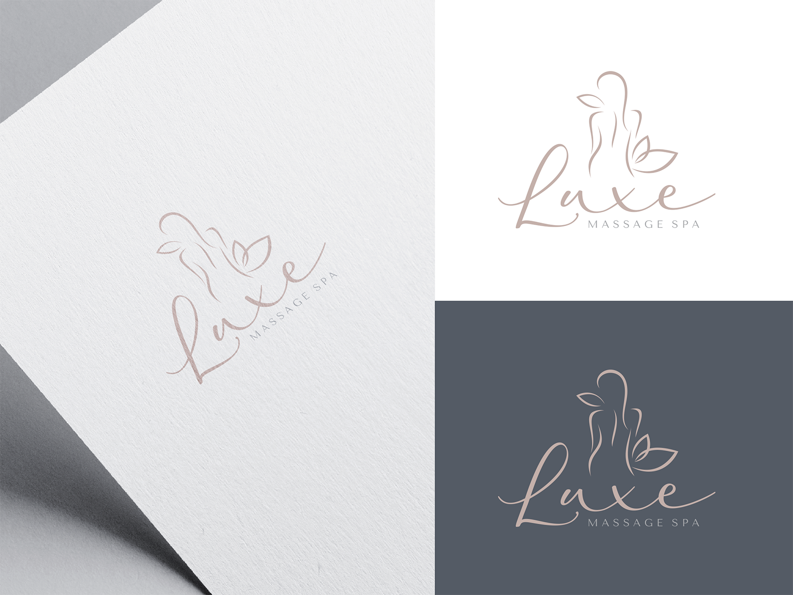 Diseño de Logo por Mari.PH para Luxe Massage Spa | Diseño #28447527