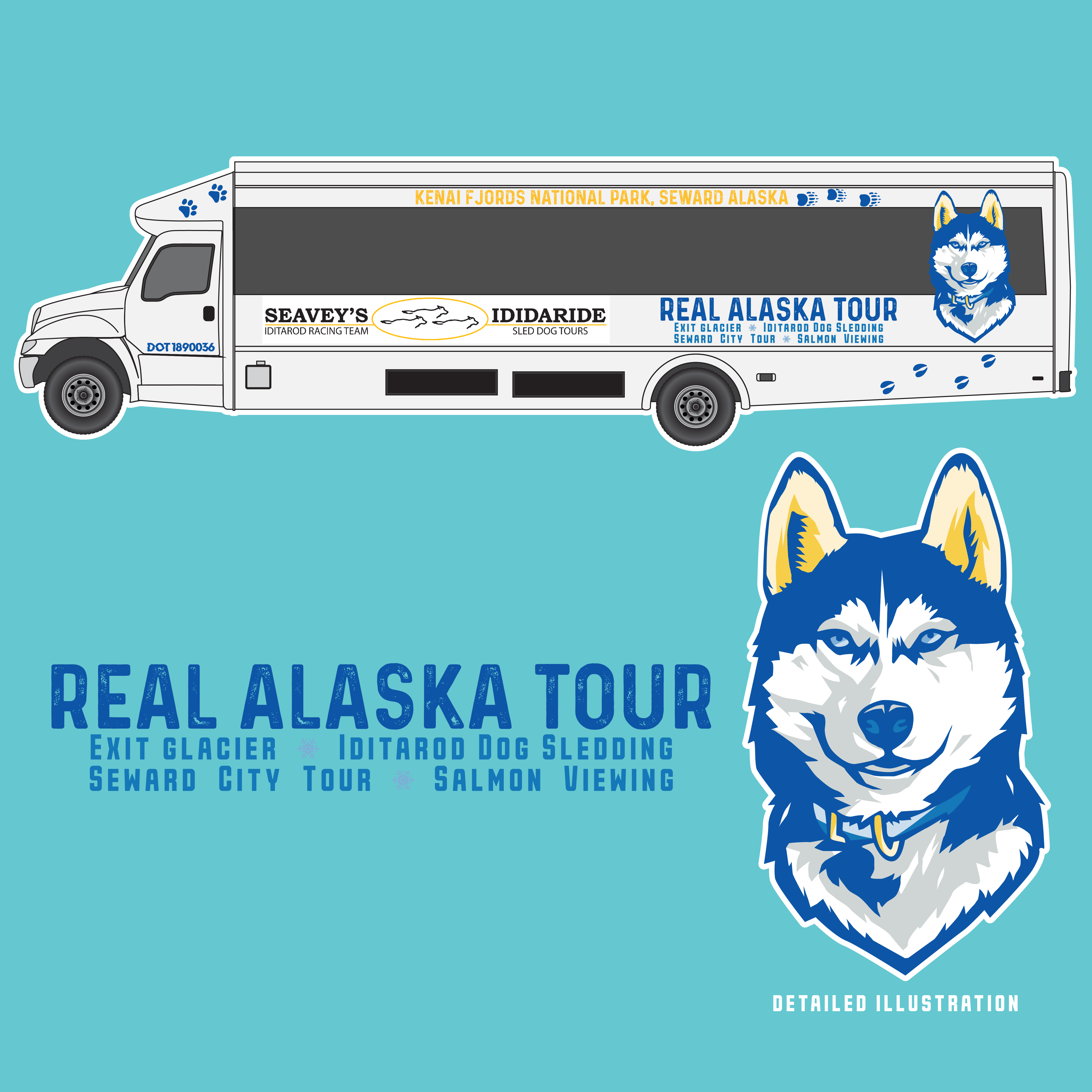 Design de Covering de Véhicule par thedriftshop pour IdidaRide Sled Dog Tours, Inc. | Design #28430390