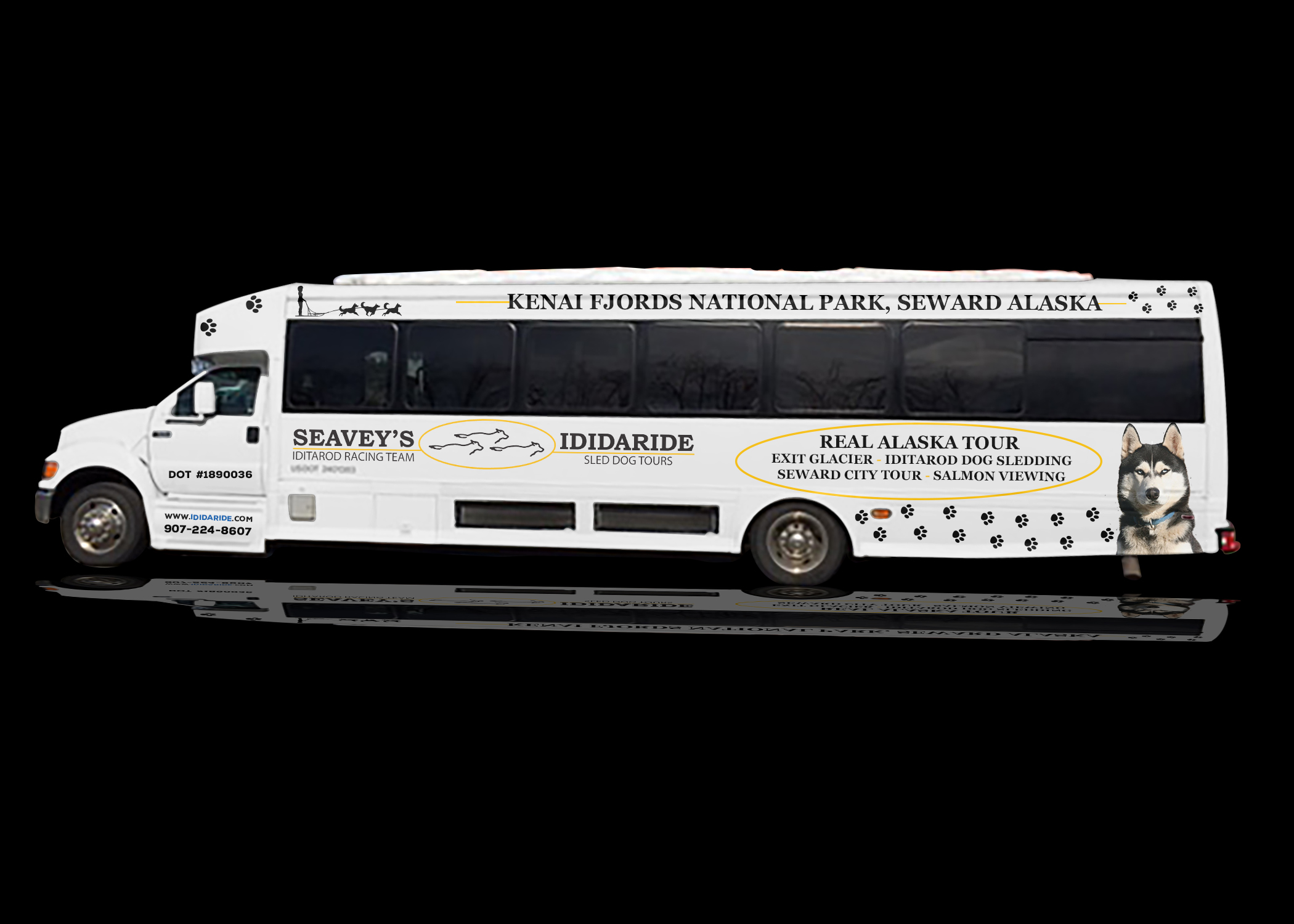 Design de Covering de Véhicule par RubelRir pour IdidaRide Sled Dog Tours, Inc. | Design #28444447