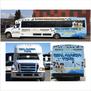 Car Wrap Design by DG+ for IdidaRide Sled Dog Tours, Inc. | Design #28438366