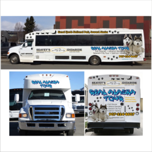 Car Wrap Design by DG+ for IdidaRide Sled Dog Tours, Inc. | Design: #28438419