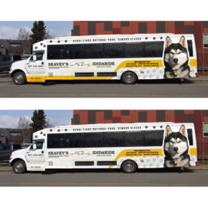 Car Wrap Design by Yoga Tri for IdidaRide Sled Dog Tours, Inc. | Design: #28459978