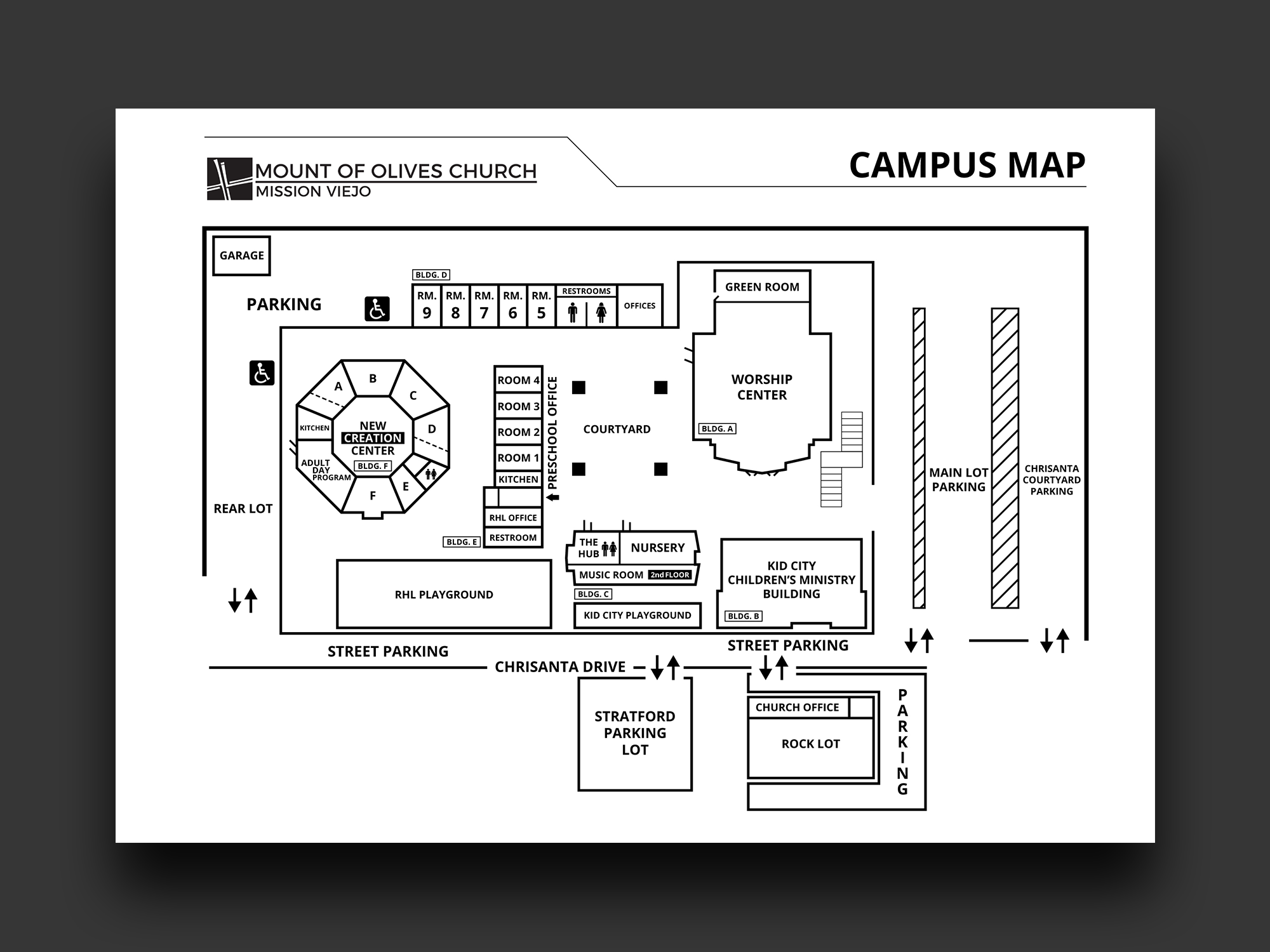Design Graphique par Nightmist pour Mount of Olives Church | Design #28431523